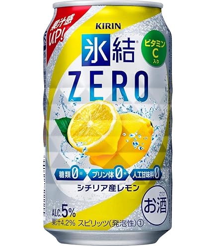 Amazon.co.jp: キリン 氷結ZERO（レモン）350ml缶1ケース（24本入